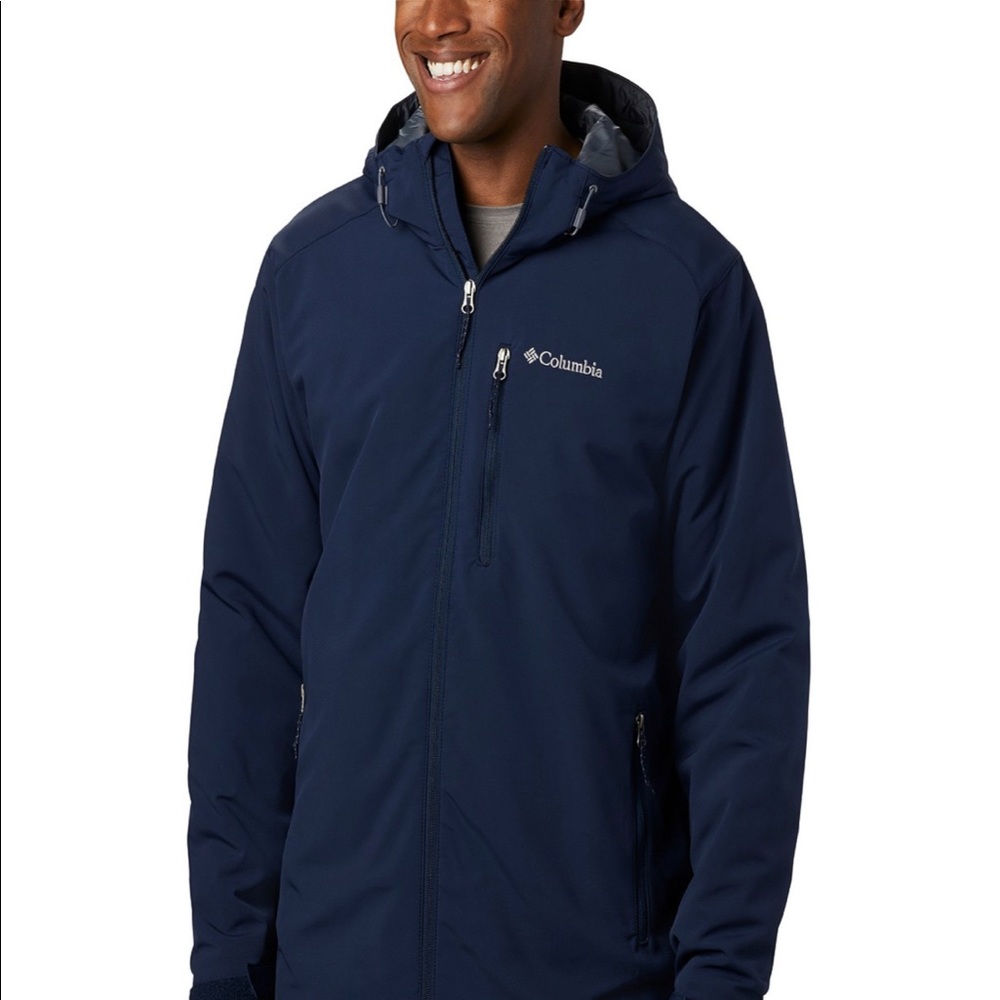 🛍 Columbia Jacket Softshell Racer Fleece NWOT